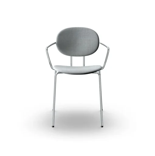 Sibast Furniture Piet Hein Spisebordsstol Krom med Armlán Remix 123