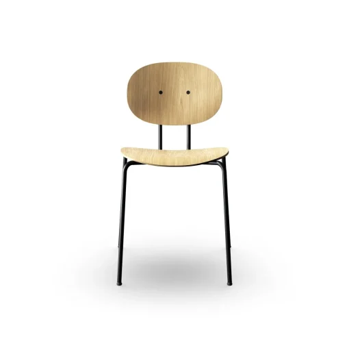 Sibast Furniture Piet Hein Spisebordsstol Sort I Egetrá