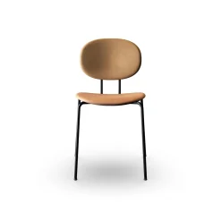 Sibast Furniture Piet Hein Spisebordsstol Sort/Cognac Láder