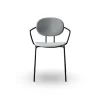 Sibast Furniture Piet Hein Spisebordsstol Sort med Armlán Remix 123