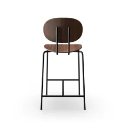 Sibast Furniture Piet Hein Barstol Sort I Valnød
