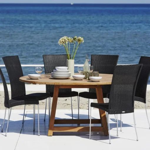 Sika-Design George HavebordØ160 cm Teak