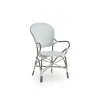 Sika-Design Isabell Exterior Caféstol med Armlán Taupe