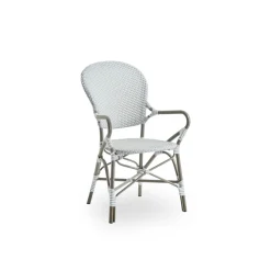 Sika-Design Isabell Exterior Caféstol med Armlán Taupe