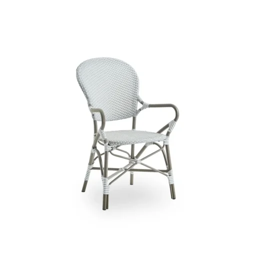 Sika-Design Isabell Exterior Caféstol med Armlán Taupe