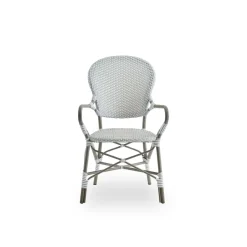 Sika-Design Isabell Exterior Caféstol med Armlán Taupe