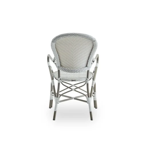 Sika-Design Isabell Exterior Caféstol med Armlán Taupe