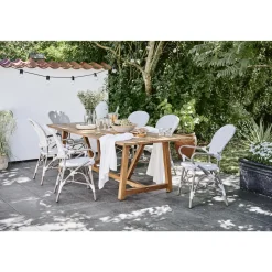 Sika-Design Isabell Exterior Caféstol med Armlán Taupe
