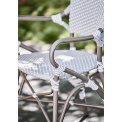 Sika-Design Isabell Exterior Caféstol med Armlán Taupe