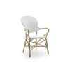 Sika-Design Isabell Exterior Caféstol med Armlán Almond