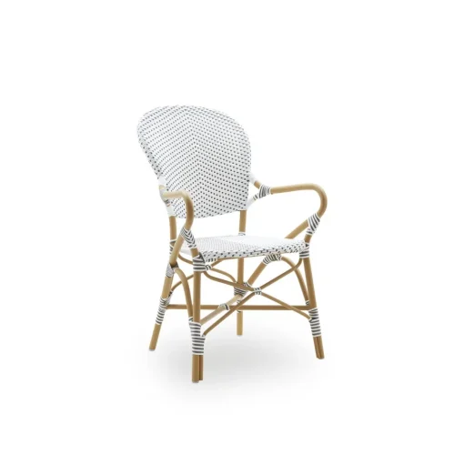 Sika-Design Isabell Exterior Caféstol med Armlán Almond
