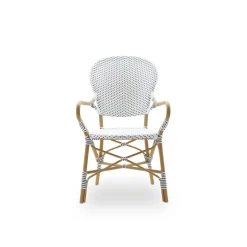 Sika-Design Isabell Exterior Caféstol med Armlán Almond