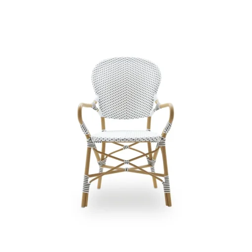Sika-Design Isabell Exterior Caféstol med Armlán Almond