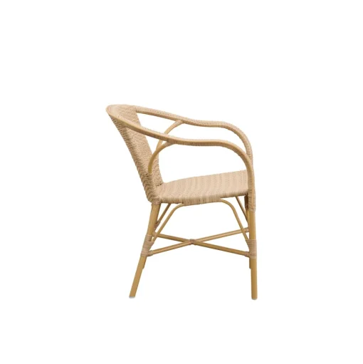 Sika-Design Madeleine Exterior Caféstol Natur/Almond