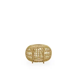 Sika-Design Ottoman Exterior Lille Aluminium/Natur