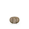Sika-Design Ottoman Lille Poleret Antik