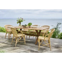 Sika-Design Robert Exterior Spisebordsstol Natur