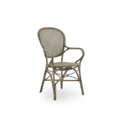Sika-Design Rossini Spisebordsstol med Armlán Taupe