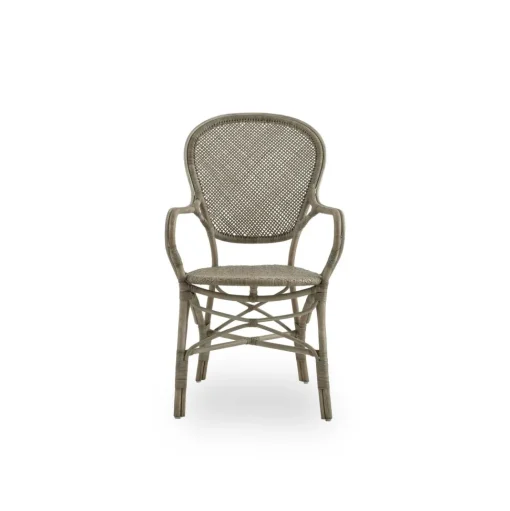 Sika-Design Rossini Spisebordsstol med Armlán Taupe
