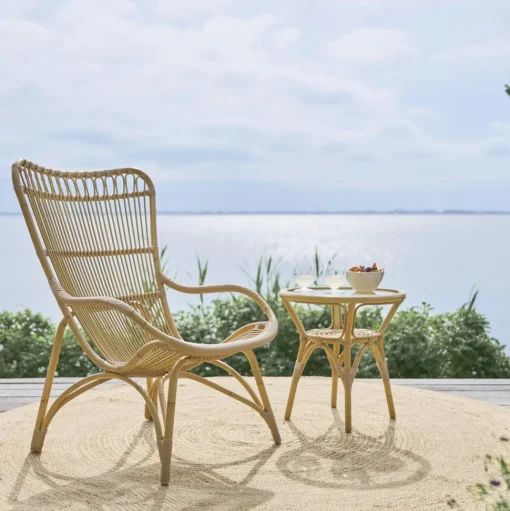 Sika-Design Tony Exterior Sidebord Aluminium/Natur