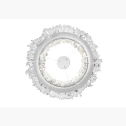 SLAMP Accordéon Pendel Transparent/Hvid