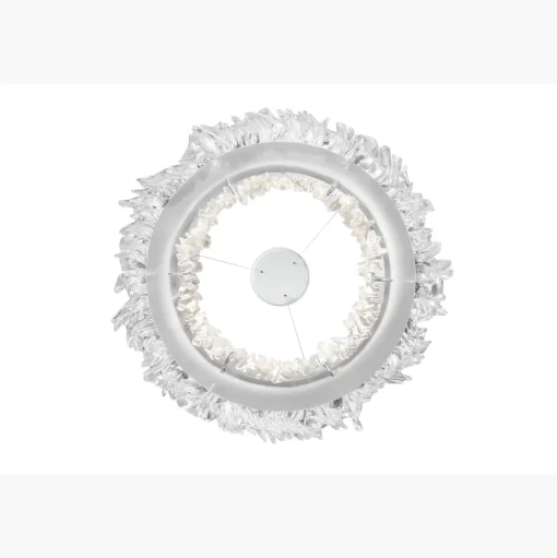 SLAMP Accordéon Pendel Transparent/Hvid