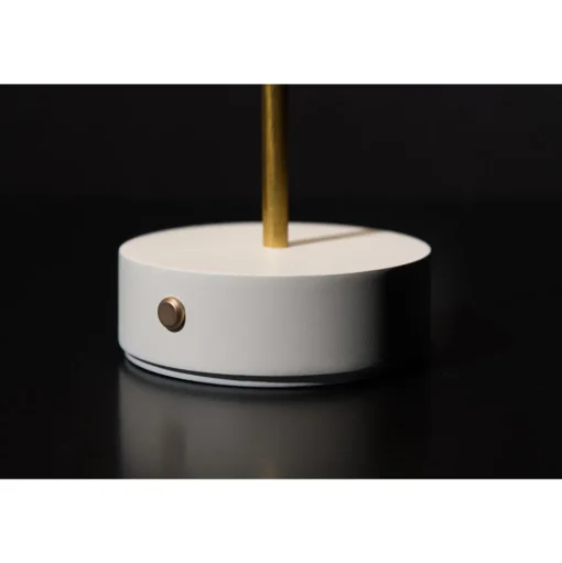SLAMP Accordéon Transportabel Lampe Transparent/Hvid