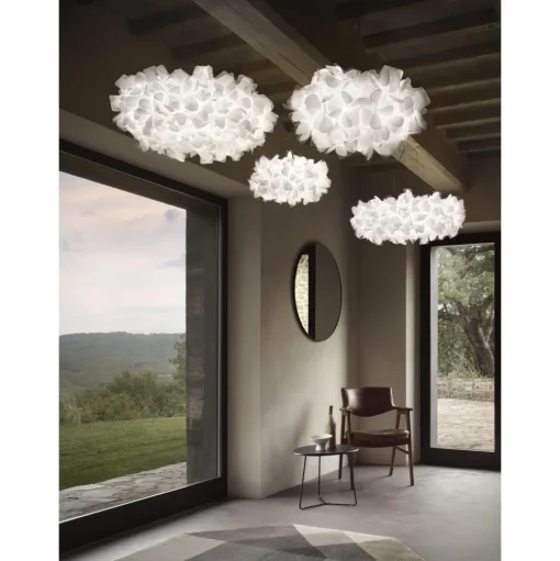 SLAMP Clizia Mama Non Mama Pendel Hvid/Transparent Wire