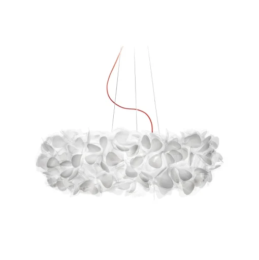 SLAMP Clizia Mama Non Mama Pendel Stor Hvid/Rød Wire