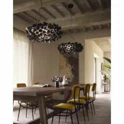 SLAMP Clizia Mama Non Mama Pendel Sort/Sort Wire