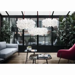 SLAMP Clizia Mama Non Mama Pendel Hvid/Rød Wire