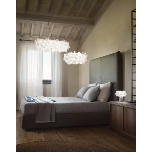 SLAMP Clizia Mama Non Mama Pendel Hvid/Rød Wire
