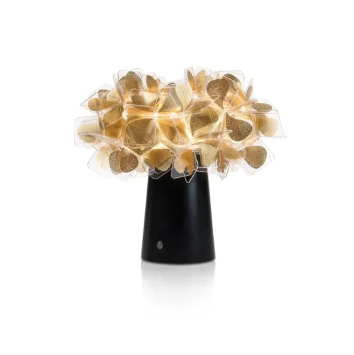 SLAMP Clizia Mama Non Mama Transportabel Lampe Guld/Mørk Base