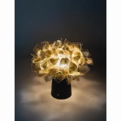 SLAMP Clizia Mama Non Mama Transportabel Lampe Guld/Mørk Base