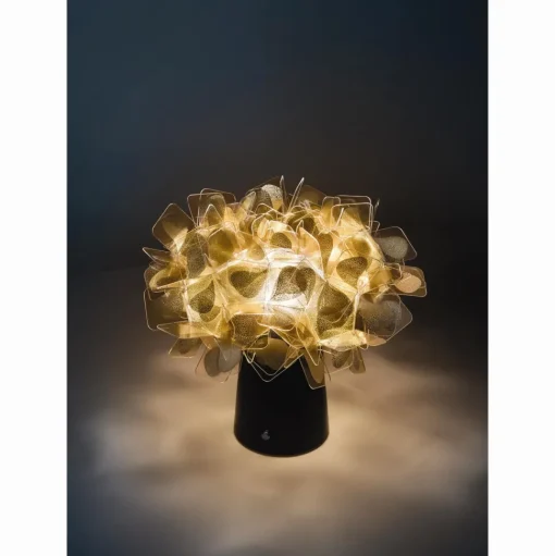SLAMP Clizia Mama Non Mama Transportabel Lampe Guld/Mørk Base