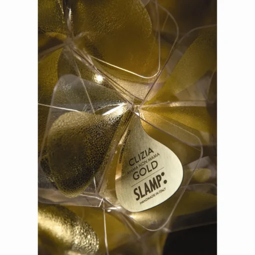 SLAMP Clizia Mama Non Mama Vág/Loftlampe Stor Guld