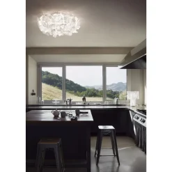 SLAMP Clizia Vág/Loftlampe Medium Fumè