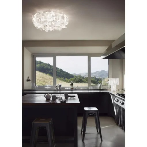 SLAMP Clizia Vág/Loftlampe Medium Fumè