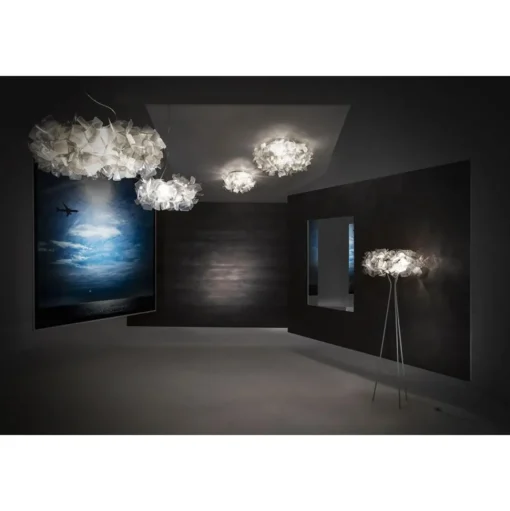 SLAMP Clizia Vág/Loftlampe Mini Hvid