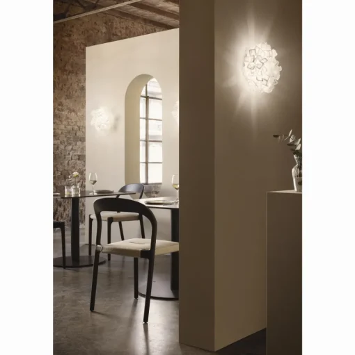 SLAMP Clizia Vág/Loftlampe Mini Hvid