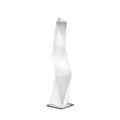 SLAMP Diamond Gulvlampe Stor Hvid