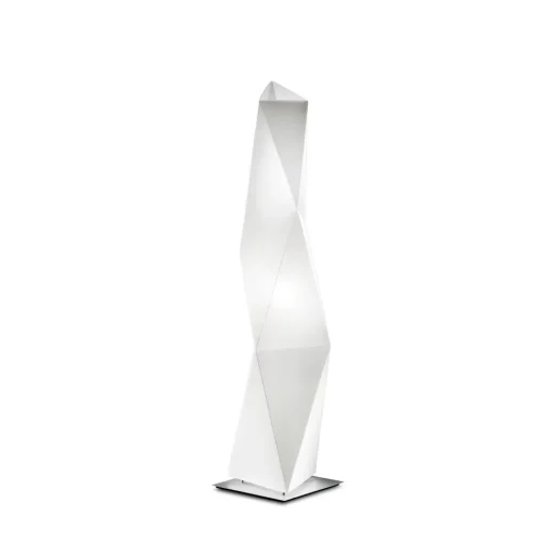 SLAMP Diamond Gulvlampe Stor Hvid