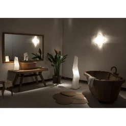 SLAMP Diamond Gulvlampe Stor Hvid