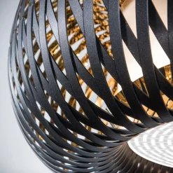 SLAMP Kalatos Loftlampe Sort/Guld