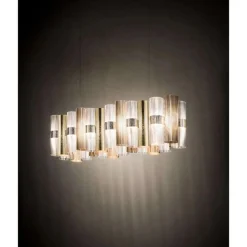 SLAMP La Lollo Linear Pendel 100 Pewter
