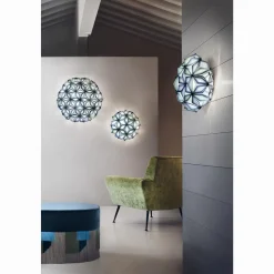 SLAMP La Vie Vág/Loftlampe Mini Blue