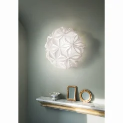SLAMP La Vie Vág/Loftlampe Medium Hvid