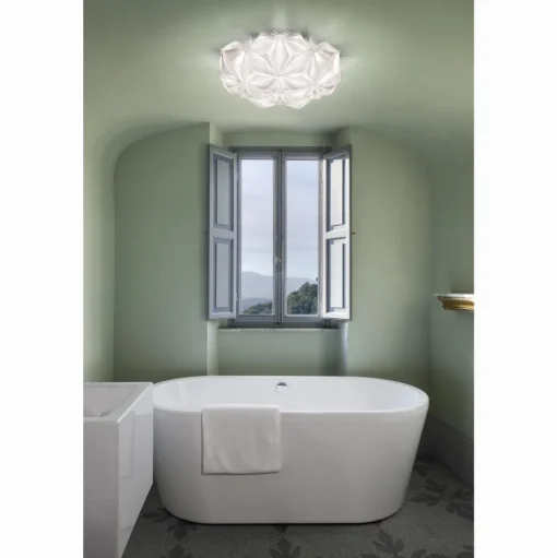 SLAMP La Vie Vág/Loftlampe Medium Hvid
