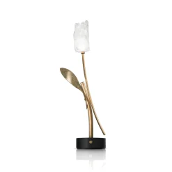 SLAMP Tulip Transportabel Lampe Transparent/Sort Base