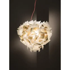 SLAMP Veli Aurea Pendel Hvid/Guld Med Transparent Ledning